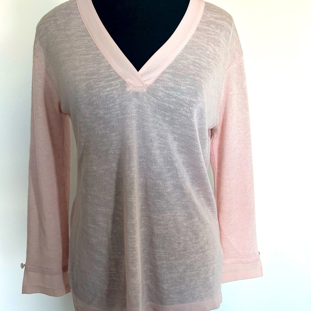 Sanctuary Morning Pink V Neck